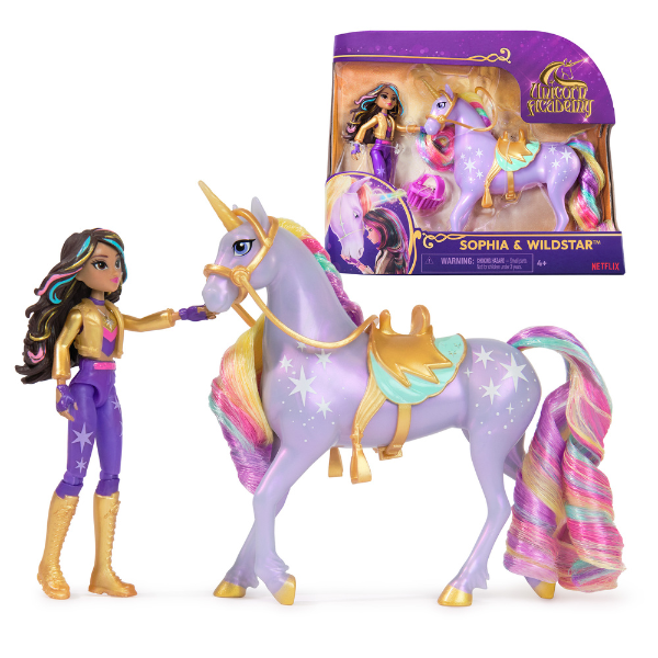 Set de joacă ,,Academia Unicornilor: Păpușele și Unicornul", ass. [4]