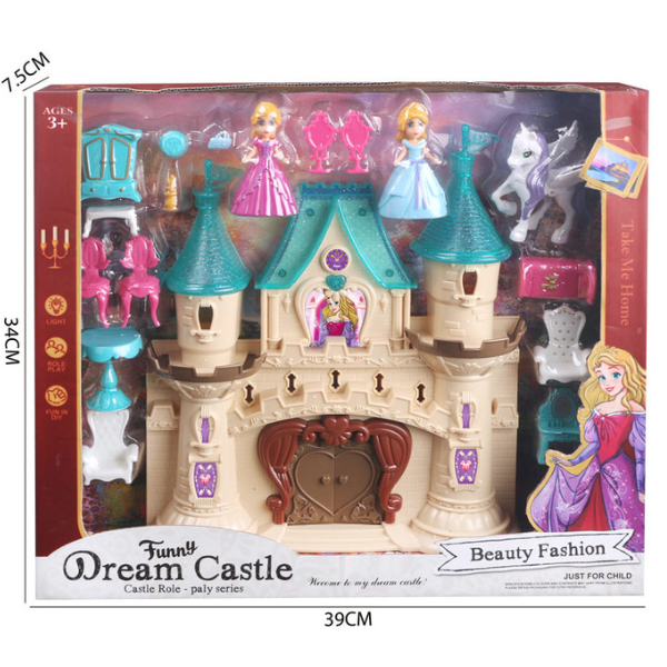Set de joacă „Castelul micilor prințese”, cu sunet și lumină [2]