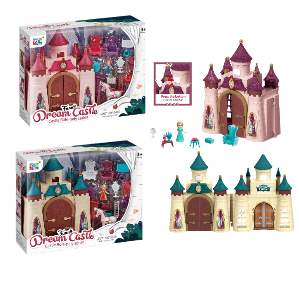 Set de joacă "Castelul Prințesei" (lumini / sunet), (as.) [1]
