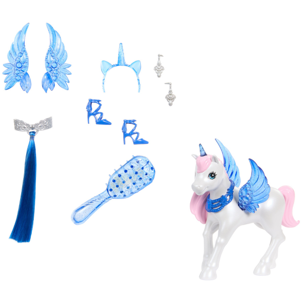 Set de joacă de colecție "Barbie cu Unicorn", cu accesorii [5]