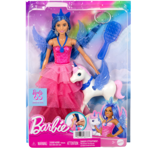 Set de joacă de colecție "Barbie cu Unicorn", cu accesorii [3]