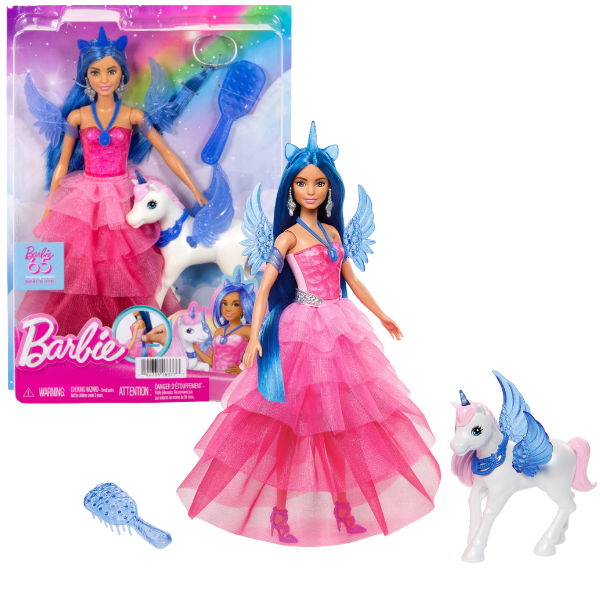 Set de joacă de colecție "Barbie cu Unicorn", cu accesorii [1]