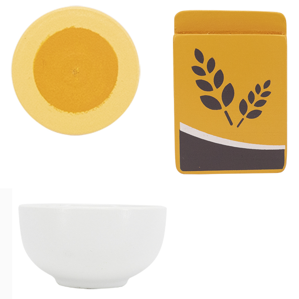 Set de joaca din lemn "Mixer", 4 piese [15]