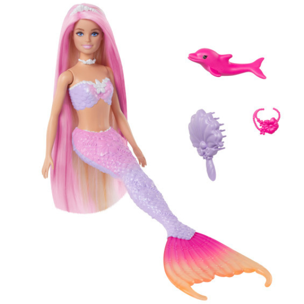 Set de joacă "Sirena care își schimbă culoarea", cu accesorii [4]