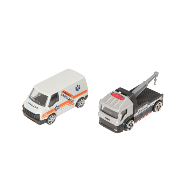 Set ,,Vehicule din Metal" Teamsterz, în as. [3]