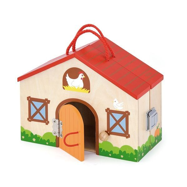 Set de joc din lemn "Ferma cu animale" [1]