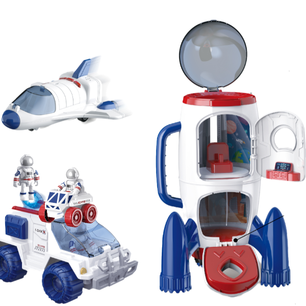 Set de joc „Explorarea spațiului” 3 în 1 (lumină/sunet) [9]