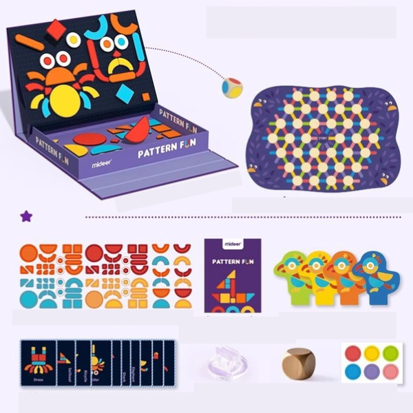 Set de joc magnetic “Jocul cu imaginația” [3]