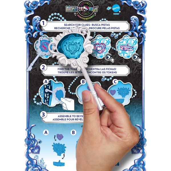 Set de joc Monster High "Abbey Bominable cu șifonier", cu accesorii [4]