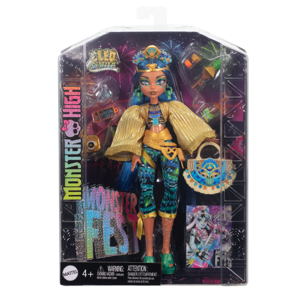 Set de joc Monster High "Cleo De Nile și Monster Fest", cu accesorii [3]