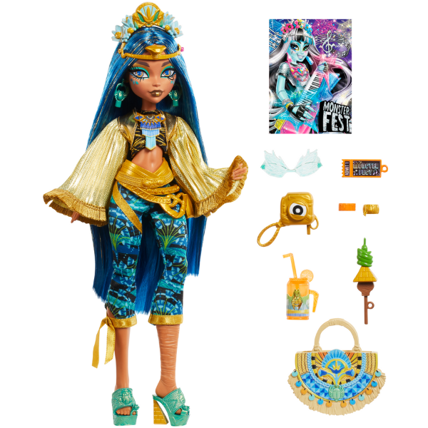 Set de joc Monster High "Cleo De Nile și Monster Fest", cu accesorii [4]