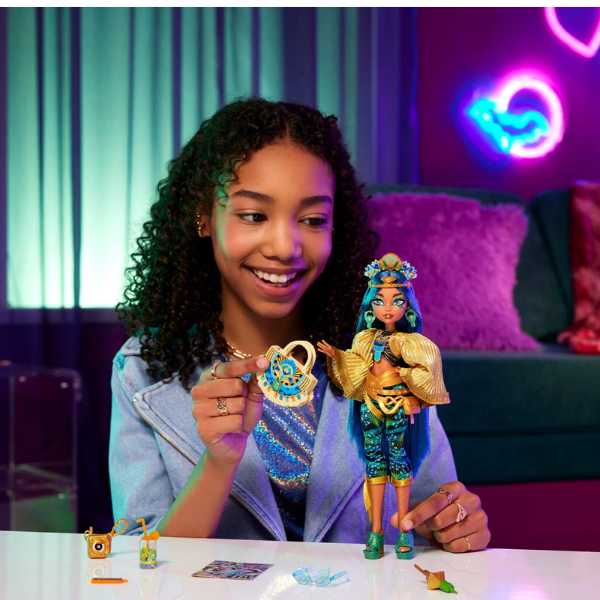 Set de joc Monster High "Cleo De Nile și Monster Fest", cu accesorii [7]