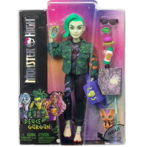 Set de joc Monster High " Deuce Gorgon și Perseus", cu accesorii [11]