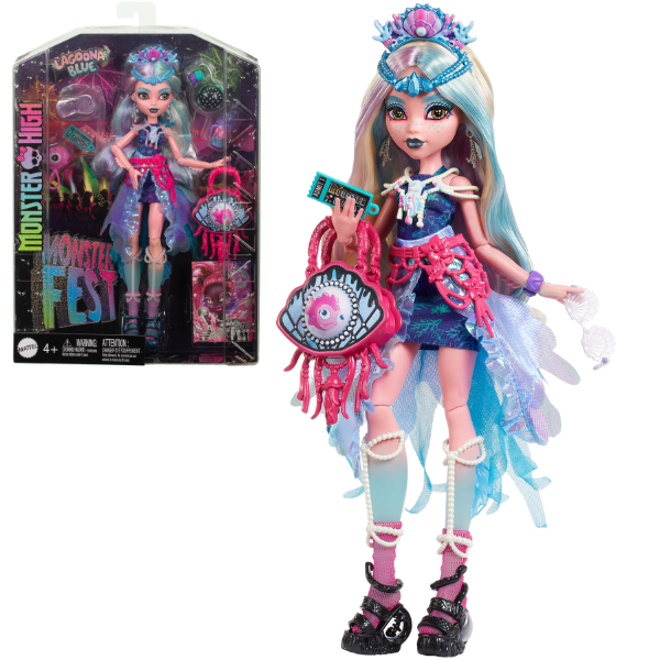 Set de joc Monster High "Lagoona Blue și Monster Fest", cu accesorii [1]