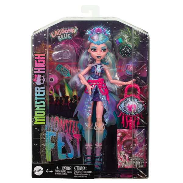 Set de joc Monster High "Lagoona Blue și Monster Fest", cu accesorii [3]