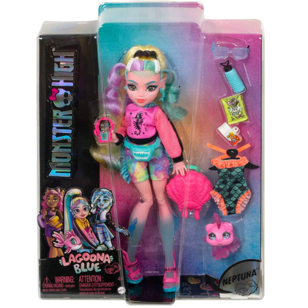 Set de joc Monster High " Lagoona Blue și Neptuna", cu accesorii [7]