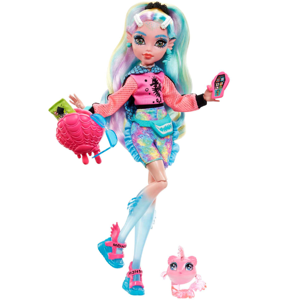 Set de joc Monster High " Lagoona Blue și Neptuna", cu accesorii [12]
