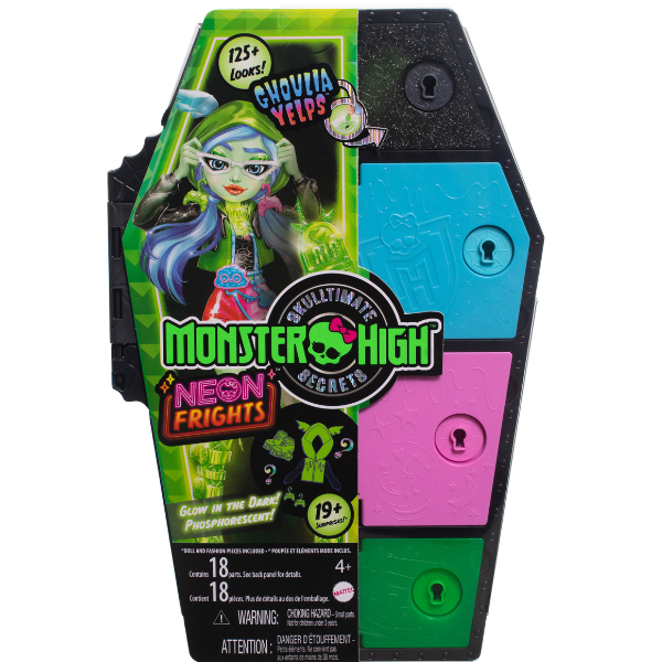 Set de joc Monster High Neon Frigh "Ghoulia Yelps și Secrete din șifonier" [8]