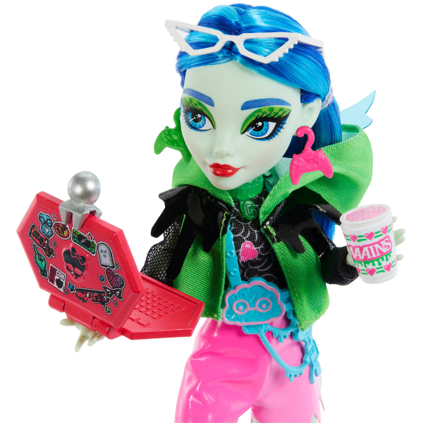 Set de joc Monster High Neon Frigh "Ghoulia Yelps și Secrete din șifonier" [6]