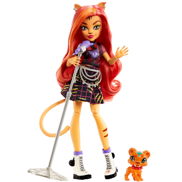 Set de joc Monster High "Toralei Stripe și Sweet Fangs", cu accesorii [2]