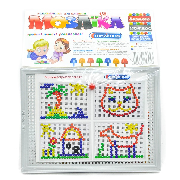Set de joc  „Mozaică 1/2 pentru micuți” 175 elem. [1]