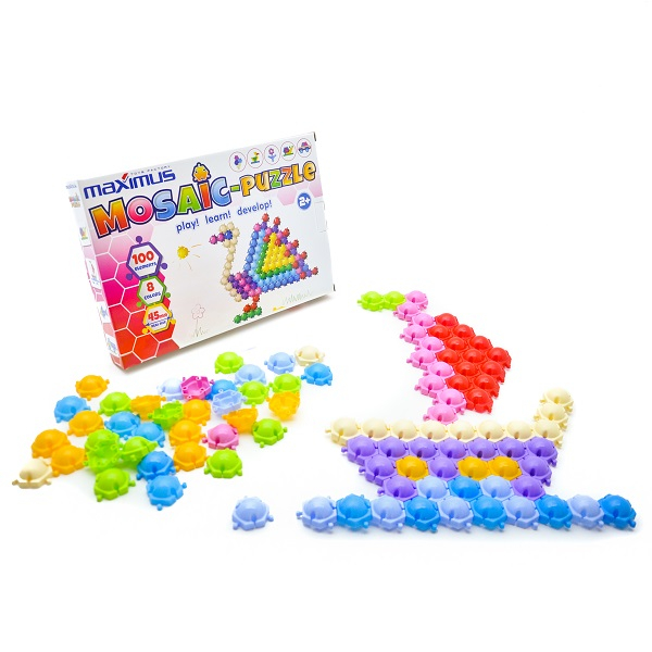 Set de joc  „Mozaică-puzzle” 100 elem. [5]