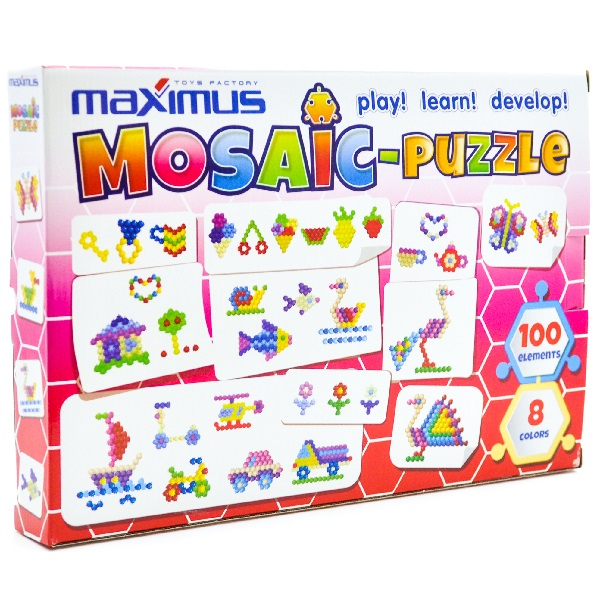 Set de joc  „Mozaică-puzzle” 100 elem. [7]