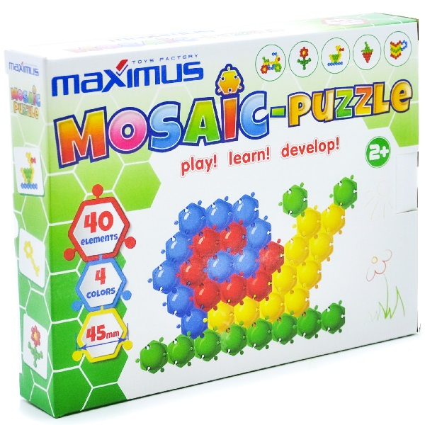 Set de joc  „Mozaică-puzzle” 40 elem. [1]