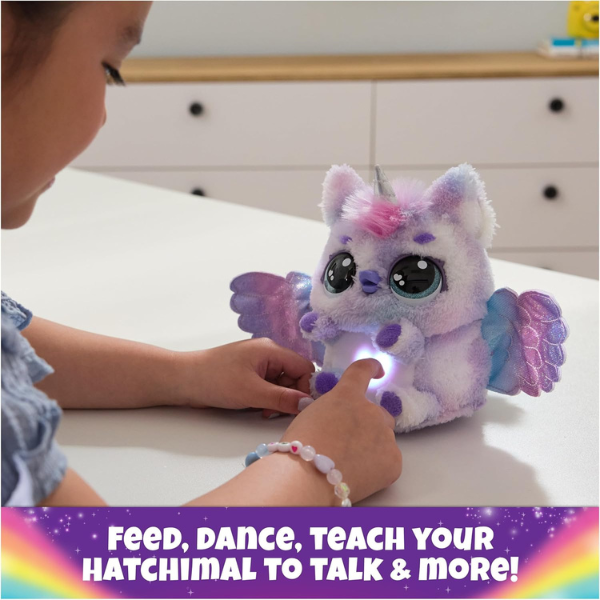Set de joc ,,Ouă Hatchimals - Pufficorn" [8]
