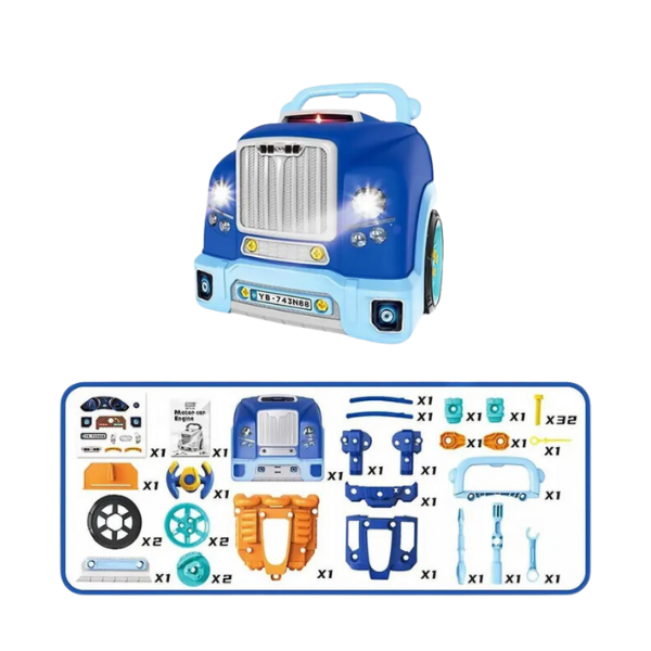 Set de joc: „Primul meu mecanic auto”, 59 piese [6]