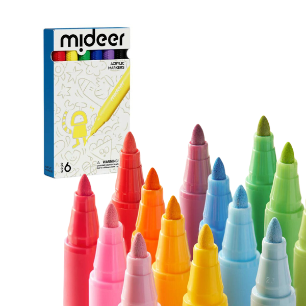 Set de markere acrilice, 6 culori [1]
