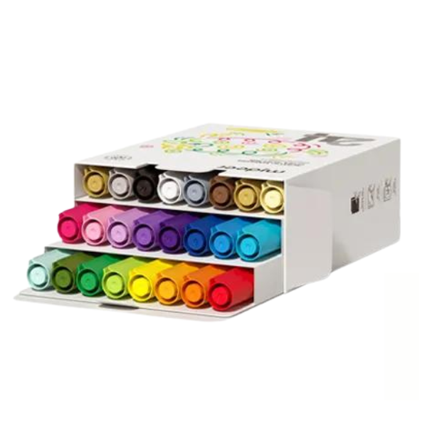 Set de markere acrilice cu peniță ultra moale, 24 culori [2]