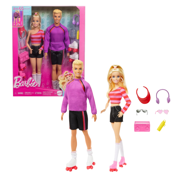 Set de păpuși Barbie și Ken, cu accesorii [1]