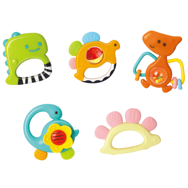 Set de zornăitoare "Dinozauri", 5 modele [2]
