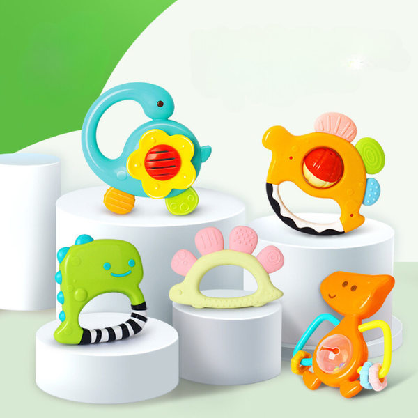 Set de zornăitoare "Dinozauri", 5 modele [6]
