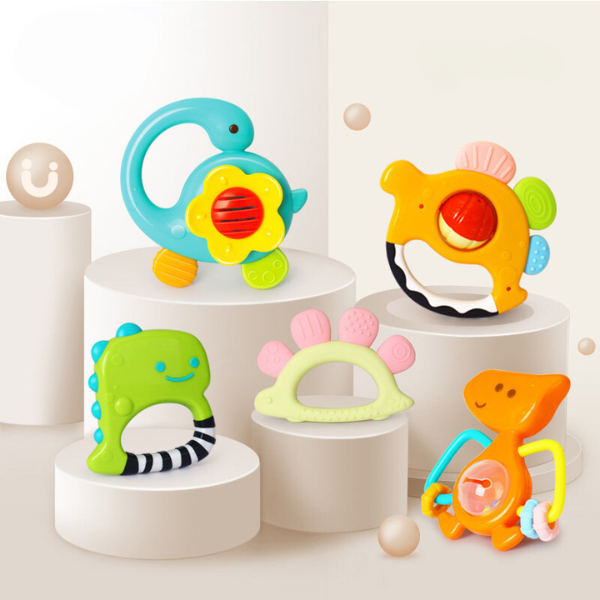 Set de zornăitoare "Dinozauri", 5 modele [5]