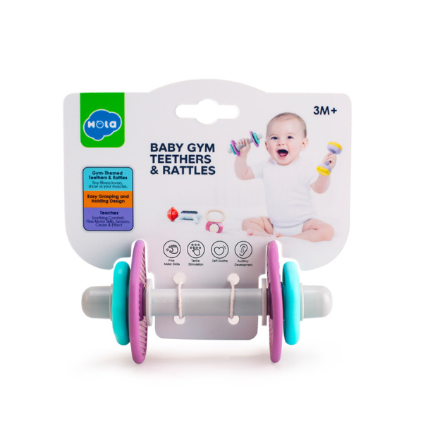 Set de zornăitoare și ventuze "Baby Gym", 9 modele [5]