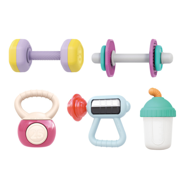 Set de zornăitoare și ventuze "Baby Gym", 9 modele [4]