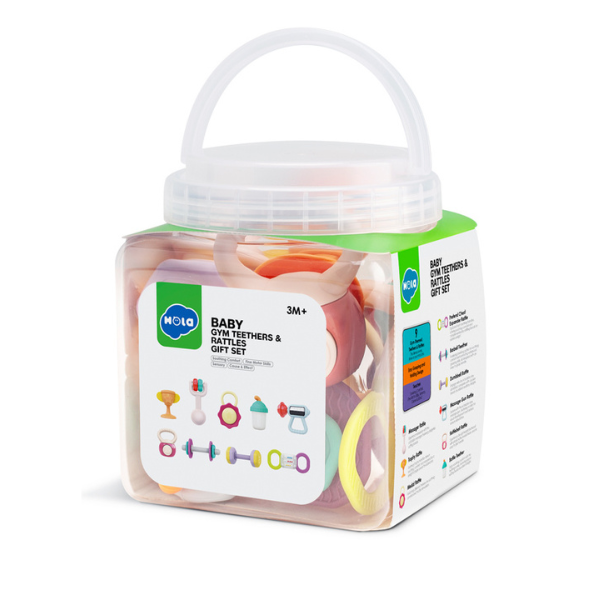 Set de zornăitoare și ventuze "Baby Gym", 9 modele [3]
