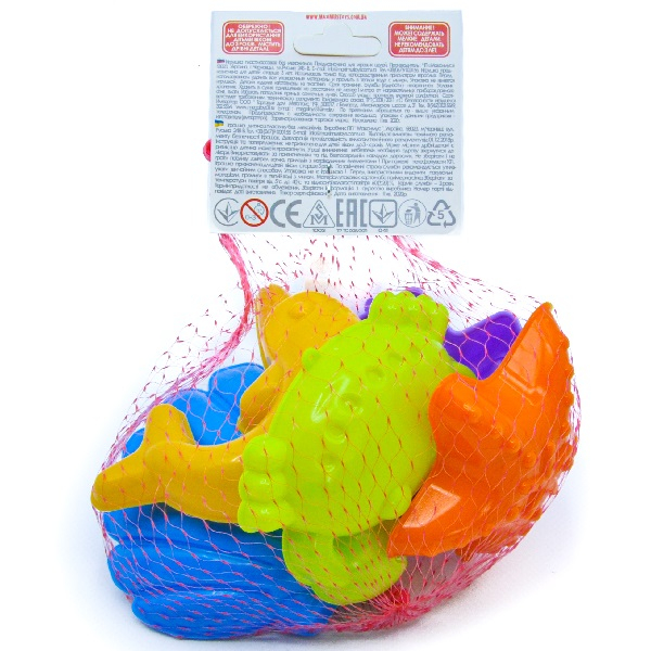 Set forme pentru nisip "Animale maritime", 6 buc [6]