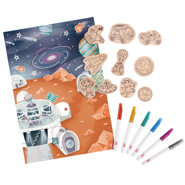 Set magnetic "Expediția pe Marte" [2]