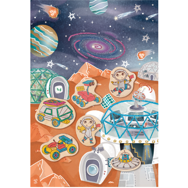 Set magnetic "Expediția pe Marte" [4]
