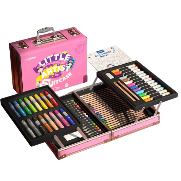 Set pentru desen și creativitate în valiză roz [10]