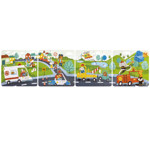 Set puzzle 4 în 1 "Operațiunea de salvare" [2]
