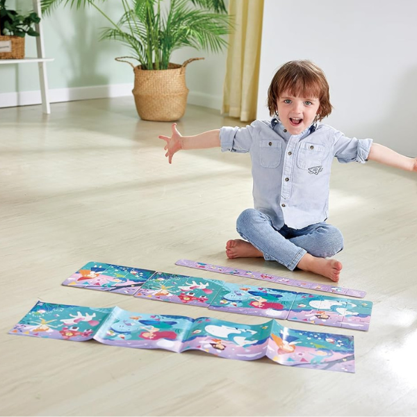 Set puzzle 4 în 1 "Poveste fermecată" [4]