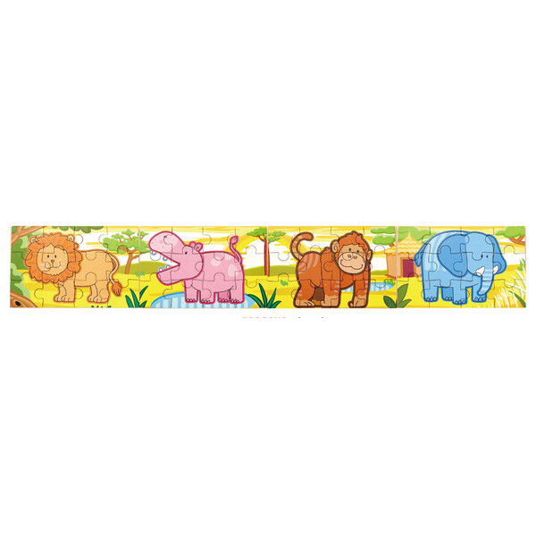 Set puzzle din lemn 4 în 1 „Jungla” [2]