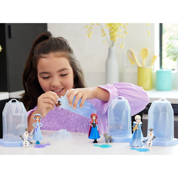 Set Surpriză Disney Frozen Ice Reveal cu gel de gheață Squishy, 6 modele, 4 modele [18]