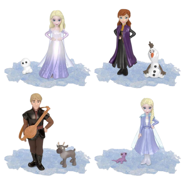 Set Surpriză Disney Frozen Ice Reveal cu gel de gheață Squishy, 6 modele, 4 modele [10]