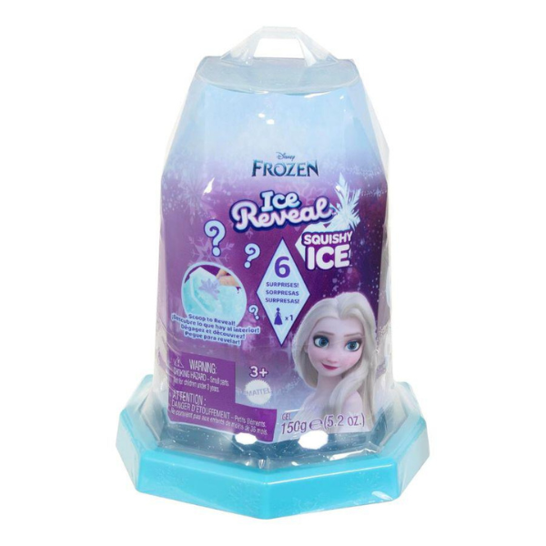 Set Surpriză Disney Frozen Ice Reveal cu gel de gheață Squishy, 6 modele, 4 modele [12]