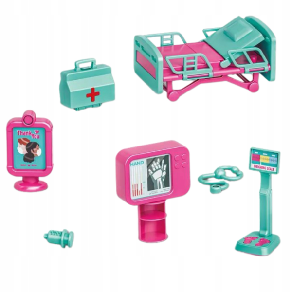 Setul de joc „Clinică Mobilă” cu păpușă și accesorii [5]